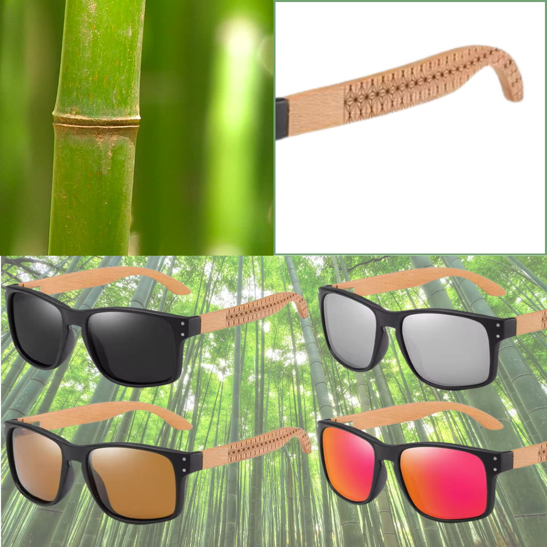 BAMBOO - Lunettes de soleil Tattoo - Unisex - UV 400 - Polaroid