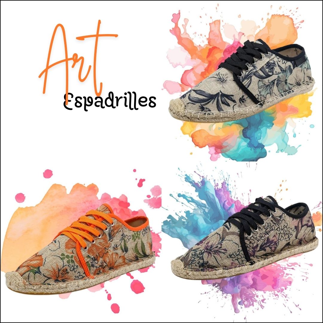 ART Espadrilles - Herren-Aus weichem Canvas von hoher Qualität