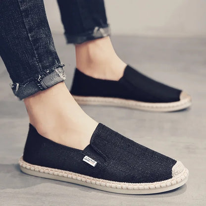 AMALFI - Herren-Espadrilles aus weichem Canvas von hoher Qualität